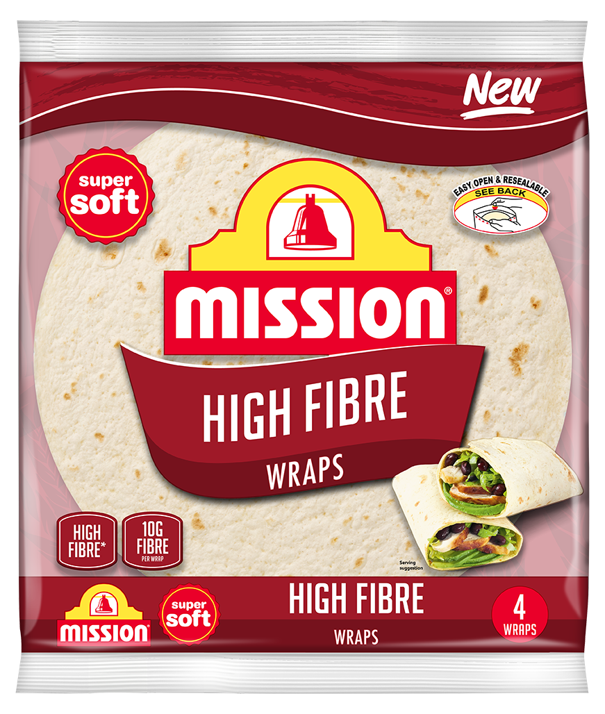 Mission High Fibre Wraps