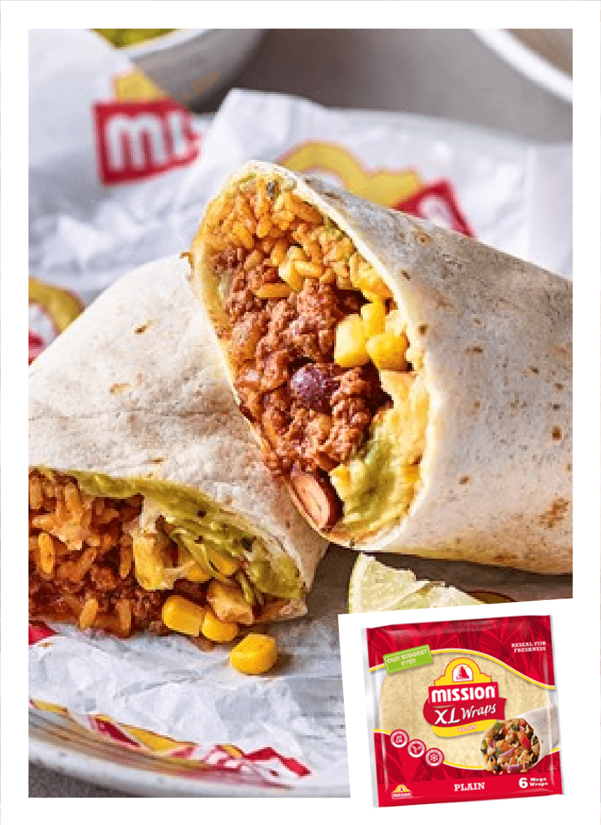 Mexican Beef Burritos